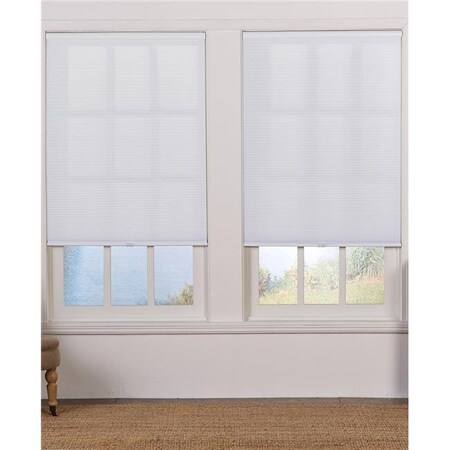 Safe Styles UBC46X48WT Cordless Light Filtering Cellular Shade44; White - 46 x 48 in.